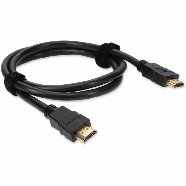 5PK 6ft HDMI 1.4 Male to HDMI 1.4 Male Black Cables Which Supports Ethernet Channel For Resolution Up to 4096x2160 (DCI 4K) - Image 7