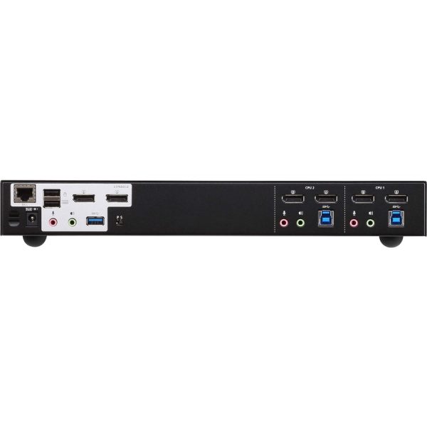 ATEN 2-Port USB 3.0 4K DisplayPort Dual Display KVMP Switch-TAA Compliant - Image 4