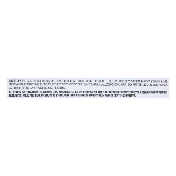 NuGo Nutrition Bar - Dark - Chocolate Chocolate Chip - 50 g - Case of 12