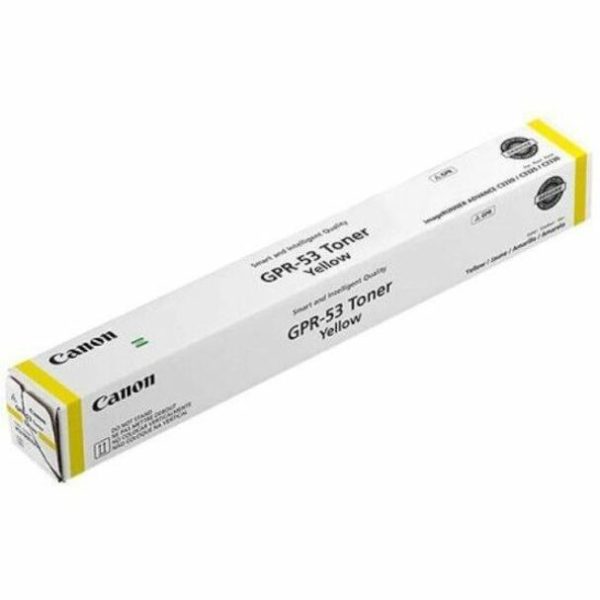 Canon GPR-53 Original High Yield Laser Toner Cartridge - Yellow - 1 Each - Image 2