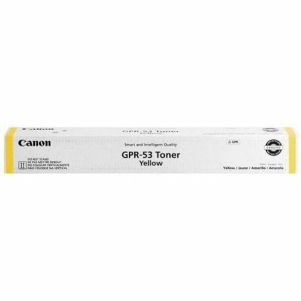 Canon GPR-53 Original High Yield Laser Toner Cartridge - Yellow - 1 Each - Image 3