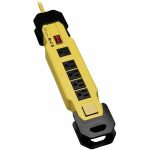 Eaton Tripp Lite Series Power It! 6-Outlet Safety Power Strip, 9 ft. (2.74 m) Cord & Clip, Hang Holes, Safety Covers, GFCI Plug
