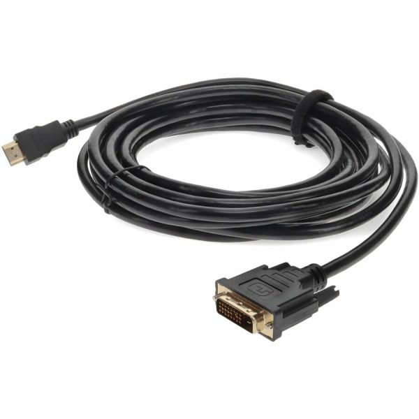 10ft HDMI 1.3 Male to DVI-D Dual Link (24+1 pin) Male Black Cable For Resolution Up to 2560x1600 (WQXGA)