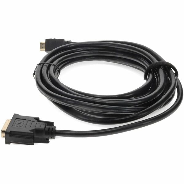 10ft HDMI 1.3 Male to DVI-D Dual Link (24+1 pin) Male Black Cable For Resolution Up to 2560x1600 (WQXGA) - Image 2