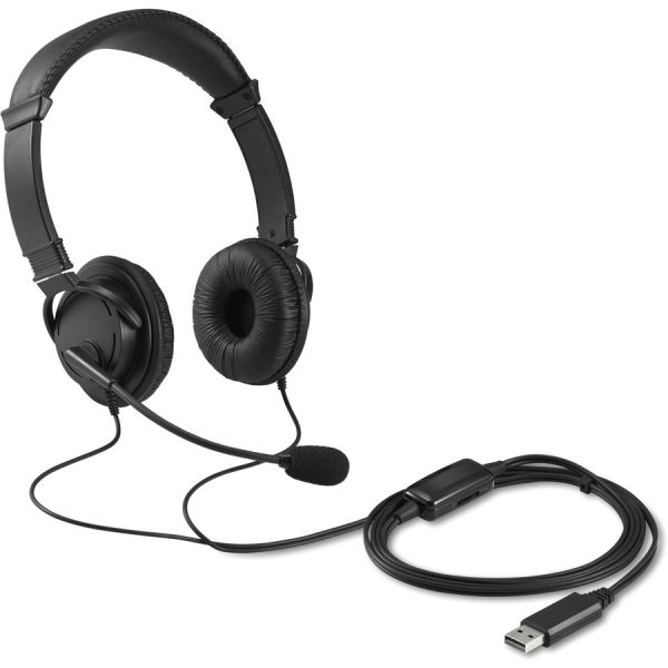Kensington Classic Headset with Mic and Volume Control - Image 9