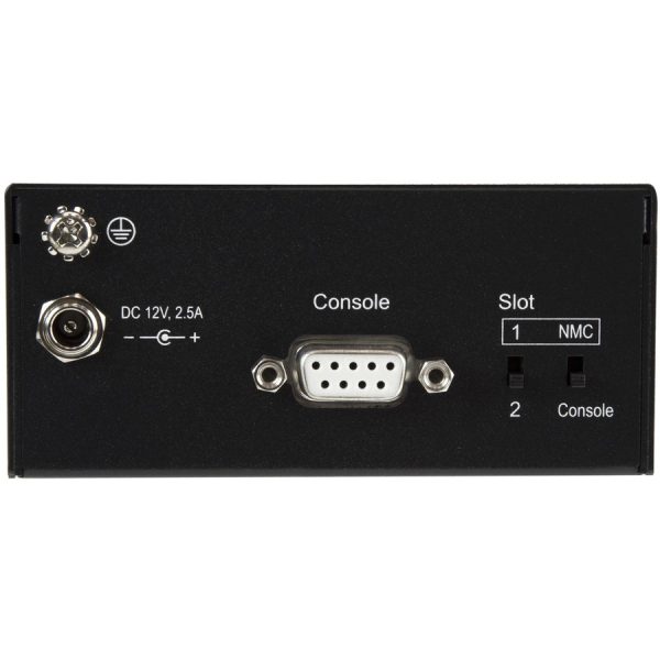 StarTech.com 10 Gigabit Ethernet Copper-to-Fiber Media Converter - Open SFP+ - Managed - 10G Ethernet Media Converter - Image 4