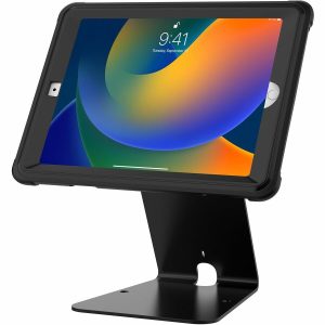 CTA Digital Magnetic Splash-Proof Case with Metal Mounting Plates and Table Stand for iPad 7th/ 8th/ 9th Gen 10.2â€�, iPad Pro 10.5â€�