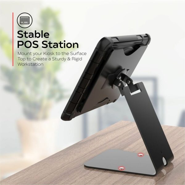 CTA Digital Magnetic Splash-Proof Case with Metal Mounting Plates and Table Stand for iPad 7th/ 8th/ 9th Gen 10.2â€�, iPad Pro 10.5â€� - Image 10