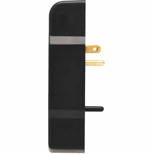 Eaton Tripp Lite Series 6-Outlet Surge Protector, Direct Plug-In, 750 Joules, Diagnostic LED, Black - Image 5