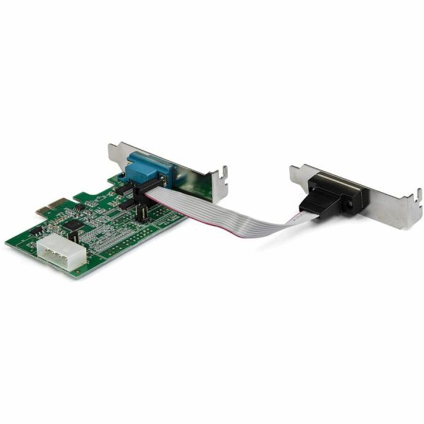 StarTech.com 2-port PCI Express RS232 Serial Adapter Card - PCIe Serial DB9 Controller Card 16950 UART - Low Profile - Windows and Linux - Image 6