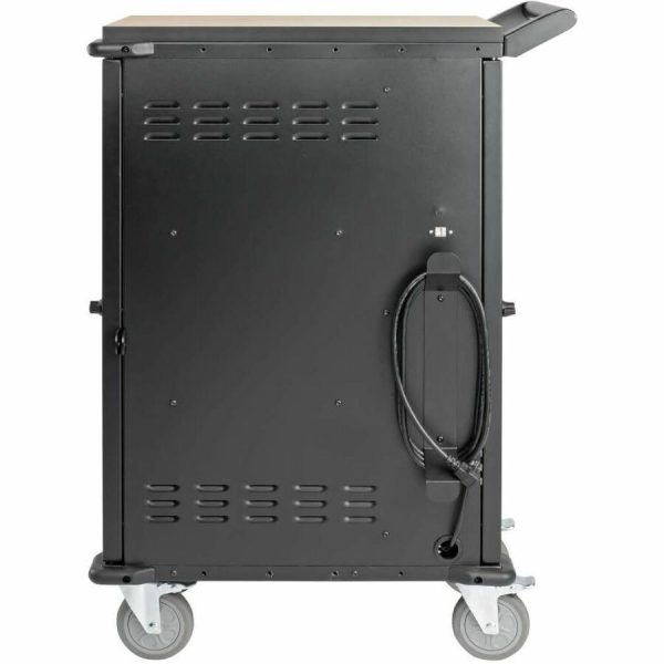 Eaton Tripp Lite Series 27-Device AC Charging Cart for Laptops and Chromebooks - 120V, NEMA 5-15P, 10 ft. (3.05 m) Cord, Black - Image 13