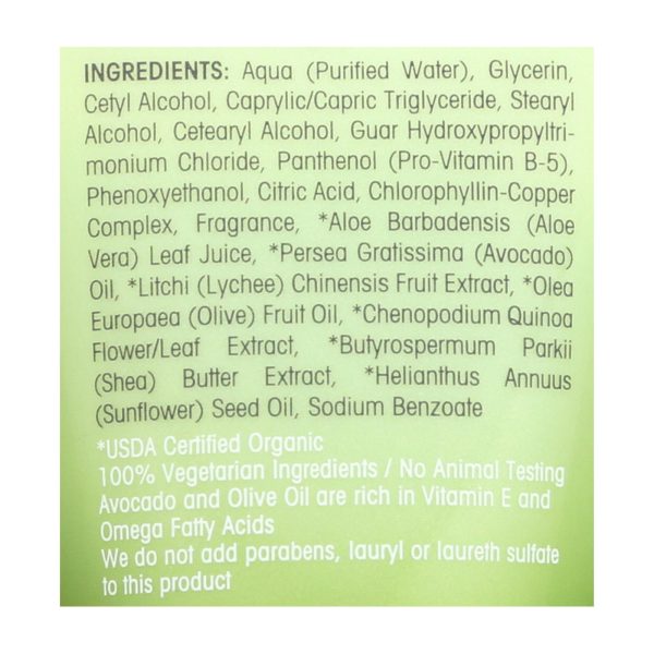 Giovanni Hair Care Products Conditioner - 2Chic Ultra-Moist Conditioner With Avocado and Olive Oil  - Case of 12 - 1.5 fl oz.