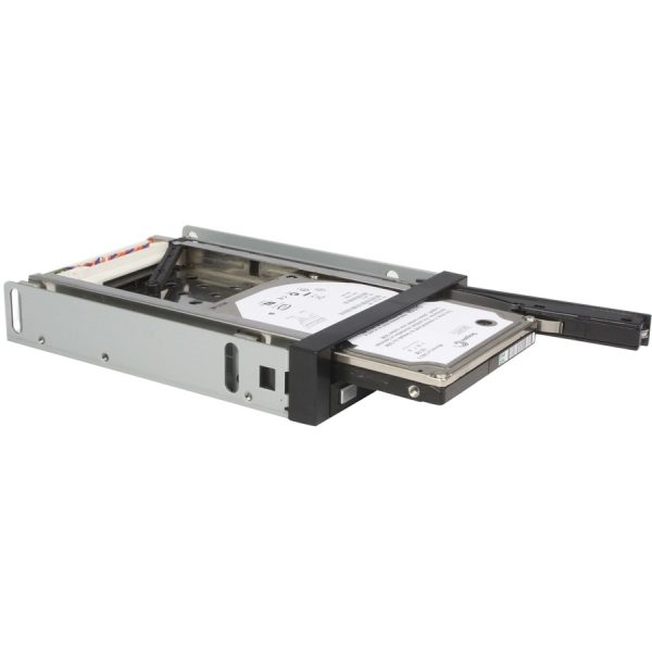 StarTech.com 2 Drive 2.5in Trayless Hot Swap SATA Mobile Rack Backplane - Storage bay adapter - black - Image 5
