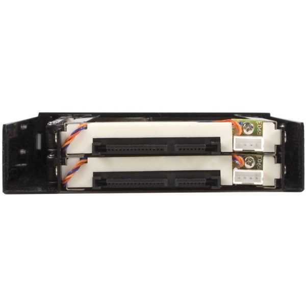 StarTech.com 2 Drive 2.5in Trayless Hot Swap SATA Mobile Rack Backplane - Storage bay adapter - black - Image 6