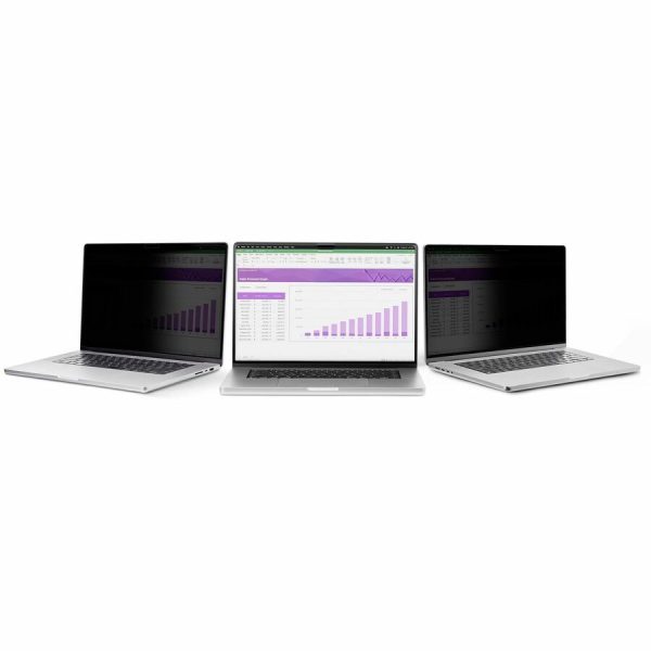 StarTech.com 15.6-inch 16:10 Touch Privacy Screen, Laptop Security Shield, Anti-Glare Blue Light Filter, Flip-Up - Image 2