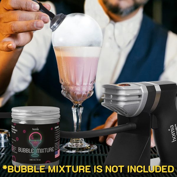Smoking Gun Wood Smoke Infuser Birner PRO  Starter Kit 11 PCS Smoker Machine with Accessories and Wood Chips  Cold Smoke for Food and Drinks  Gift for Man - Image 3