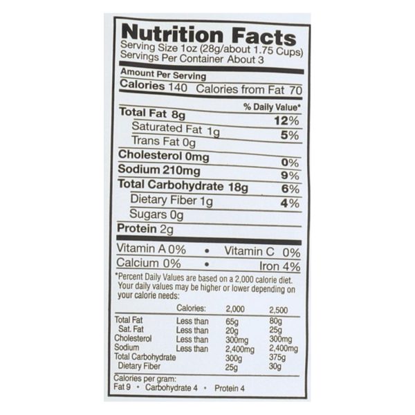 Vegan Rob's Dairy Free Puffs - Cheddar - Case of 12 - 3.5 oz - Image 2