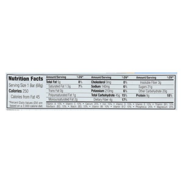 Clif Bar - Organic Chocolate Chip - Case of 12 - 2.4 oz - Image 2