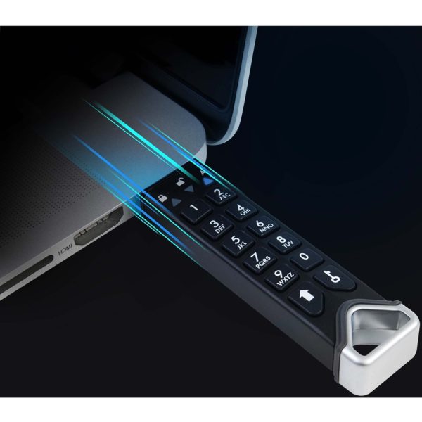 iStorage datAshur PRO2 512 GB | Secure Flash Drive | FIPS 140-2 Level 3 Certified | Password protected | Dust/Water-Resistant | IS-FL-DP2-256-512 - Image 4