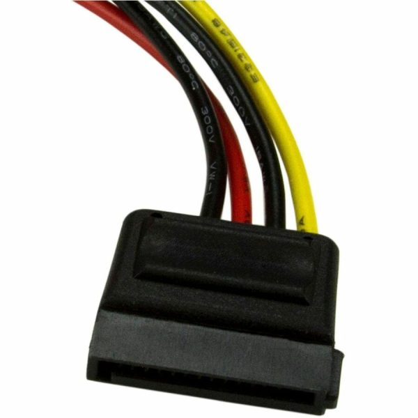 StarTech.com 6in 4 Pin LP4 to SATA Power Cable Adapter - Image 2