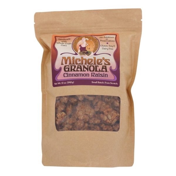 Michele's Granola - Granola Cinnamon Raisin - Case of 6-12 OZ - Image 3