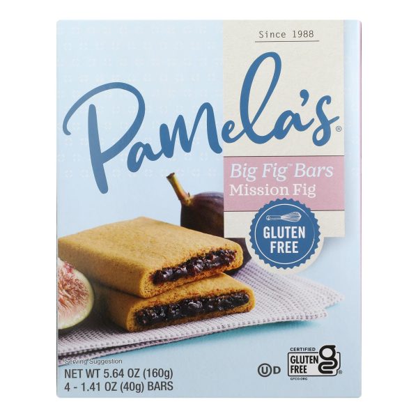 Pamela's Products - Gluten-Free Big Fig Bar - Mission Fig - Case of 8 - 5.64 oz. - Image 3