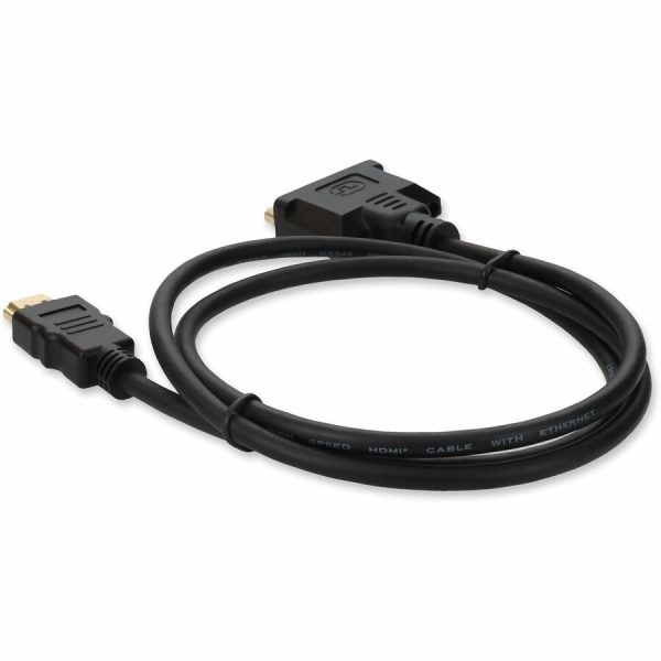 8in HDMI 1.3 Male to DVI-D Dual Link (24+1 pin) Female Black Cable For Resolution Up to 2560x1600 (WQXGA) - Image 3