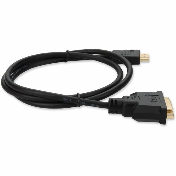 8in HDMI 1.3 Male to DVI-D Dual Link (24+1 pin) Female Black Cable For Resolution Up to 2560x1600 (WQXGA) - Image 6