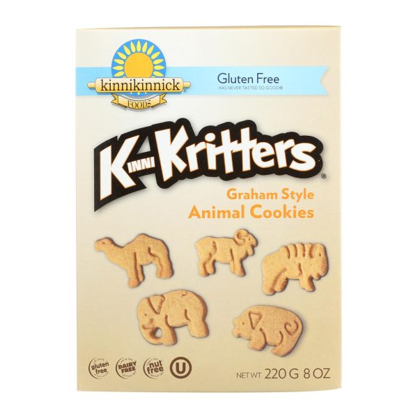 Kinnikinnick Kinnikritter Animal Cookies - Case of 6 - 8 oz. - Image 3