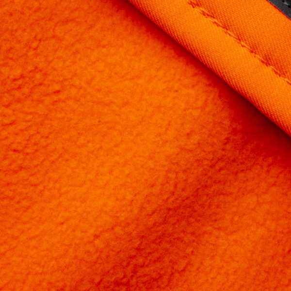 Soft shell Waterproof Dog Vest. Hi Visibility Reflective Jacket with Light Fleece Lining. Ideal in Cooler Climates. Blaze Orange Fabric Protects Your PUP Near Hunting Grounds & Off Leash - Image 5