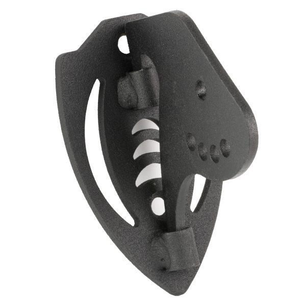SKULL HOOKER BONE BRACKET SM/MD BLK - Image 2