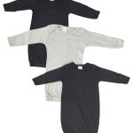 Unisex Newborn Baby 3 Piece Gown Set Nc_0859