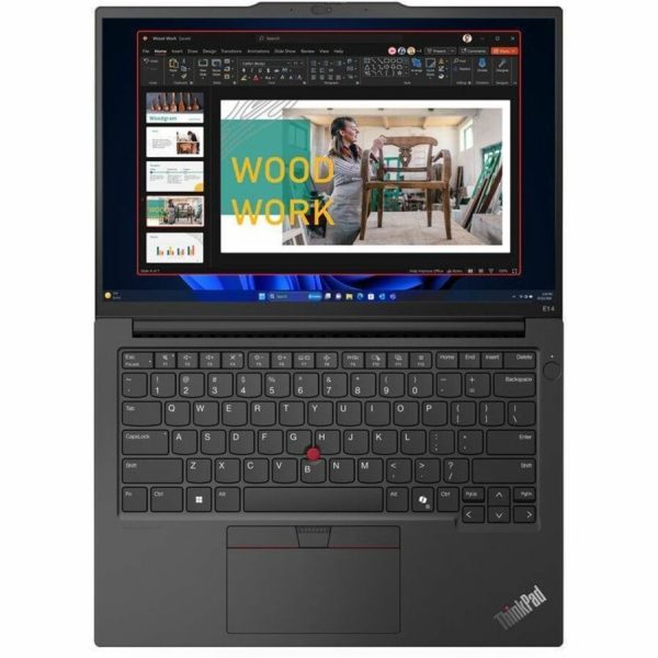 Lenovo ThinkPad E14 Gen 6 21M3000NUS 14" Notebook - WUXGA - AMD Ryzen 5 7535U - 16 GB - 256 GB SSD - English Keyboard - Black - Image 5
