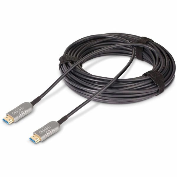 StarTech.com 30ft (9.1m) HDMI 2.1 Hybrid Active Optical Cable (AOC), CMP, Plenum Rated, 8K Ultra High Speed HDMI 2.1/2.0 Cable, 48Gbps - Image 8