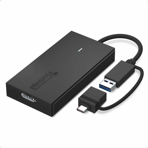 Plugable DisplayPort/USB-C/USB Audio/Video Adapter