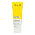 Acure - Brightening Facial Scrub - Argan Extract and Chlorella - 4 FL oz.