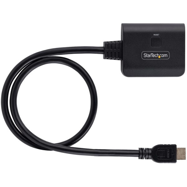 StarTech.com 2-Port HDMI Splitter, 4K 60Hz HDMI 2.0 Video, 4K HDMI Splitter 1 In 2 Out, 1x2 HDMI Display/Output Splitter, HDR/HDCP - Image 5