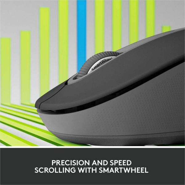 Logitech Signature M650 L for Business Wireless Mouse, For Large Sized Hands, Logi Bolt, Bluetooth, Graphite - Image 5