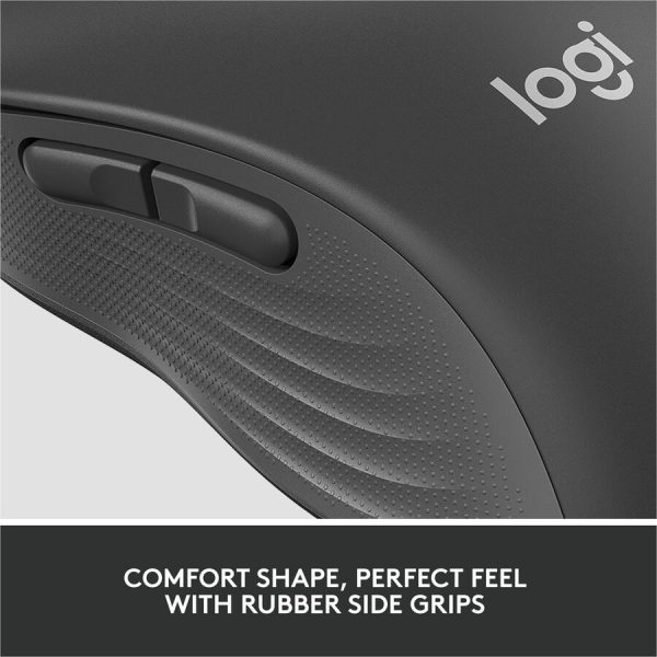 Logitech Signature M650 L for Business Wireless Mouse, For Large Sized Hands, Logi Bolt, Bluetooth, Graphite - Image 8