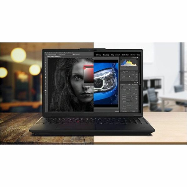 Lenovo ThinkPad P16s Gen 3 21KS0043US 16" Mobile Workstation - WUXGA - Intel Core Ultra 7 165H - vPro Technology - 16 GB - 512 GB SSD - English Keyboard - Black - Image 7