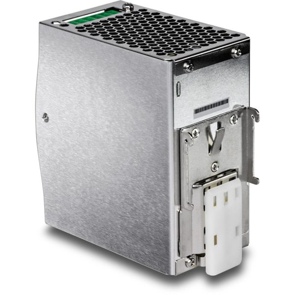 TRENDnet 240W Single Output Industrial DIN-Rail Power Supply, Extreme Operating Temp Range -25 to 70 °C(-13 to 158 °F) Built-in Active PFC, Passive Cooling, DIN-Rail Mount, Silver, TI-S24048 - Image 5