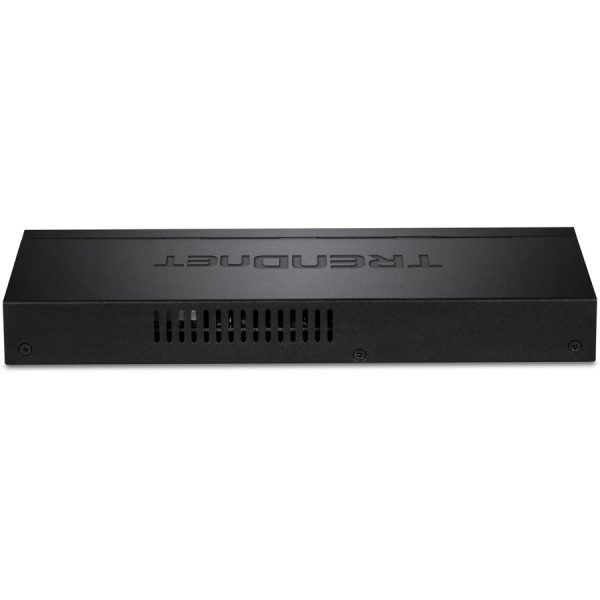 TRENDnet 8-Port Gigabit PoE+ Switch, 65W PoE Power Budget, 16Gbps Switching Capacity, IEEE 802.1p QoS, DSCP Pass-Through Support, Fanless, Wall Mountable, Lifetime Protection, Black, TPE-TG83 - Image 6