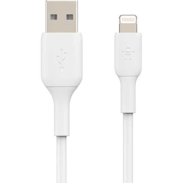 Belkin BoostCharge Lightning to USB-A Cable (1 meter / 3.3 foot, White) - Image 3