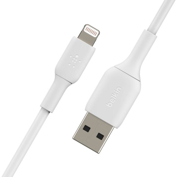 Belkin BoostCharge Lightning to USB-A Cable (1 meter / 3.3 foot, White) - Image 4