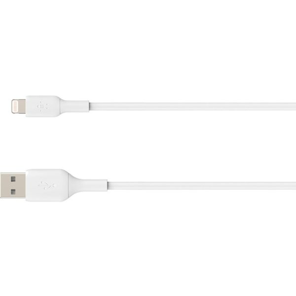 Belkin BoostCharge Lightning to USB-A Cable (1 meter / 3.3 foot, White) - Image 6