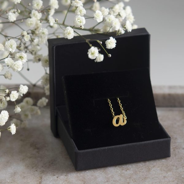 SIGONNA Initial Necklaces for Women 18k Gold Plated Pendant Chain Personalized Letter Necklace A Z Dainty Gold Choker Necklaces Necklaces for Teen Girls Girls Womens Necklaces - Image 6