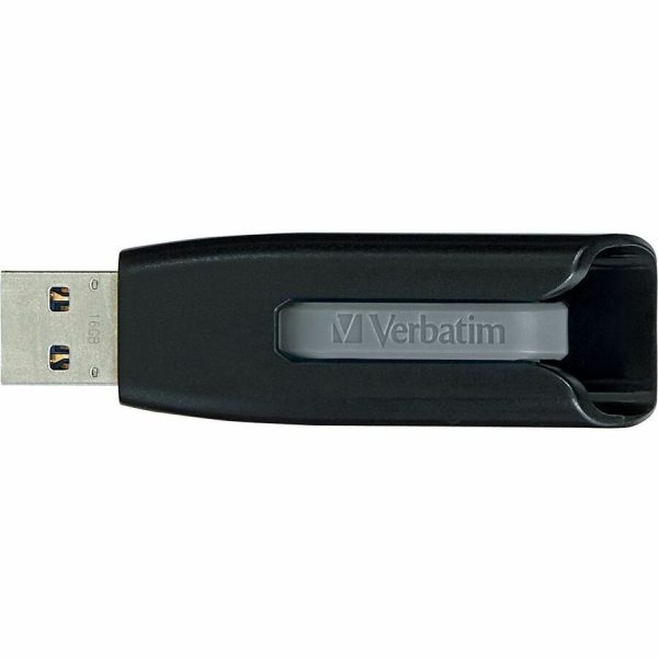 Verbatim 16GB Store 'n' Go® V3 USB 3.2 Gen 1 Flash Drive - Gray - Image 10