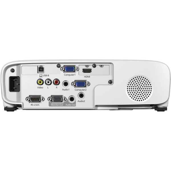Epson PowerLite E20 LCD Projector - 4:3 - Ceiling Mountable - White - Image 4