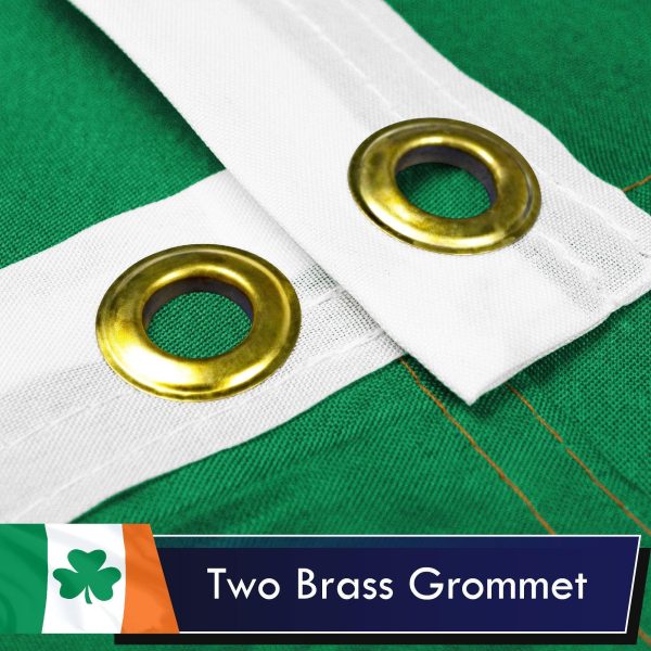 Ireland SHAMROCK Irish Flag 3x5 Ft 10-Pack Printed Polyester By G128 - Image 2