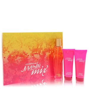 Liz Claiborne Gift Set -- 3.4 oz Eau De Parfum Spray + 3.4 oz Body Lotion + 3.4 oz Shower Gel for Women